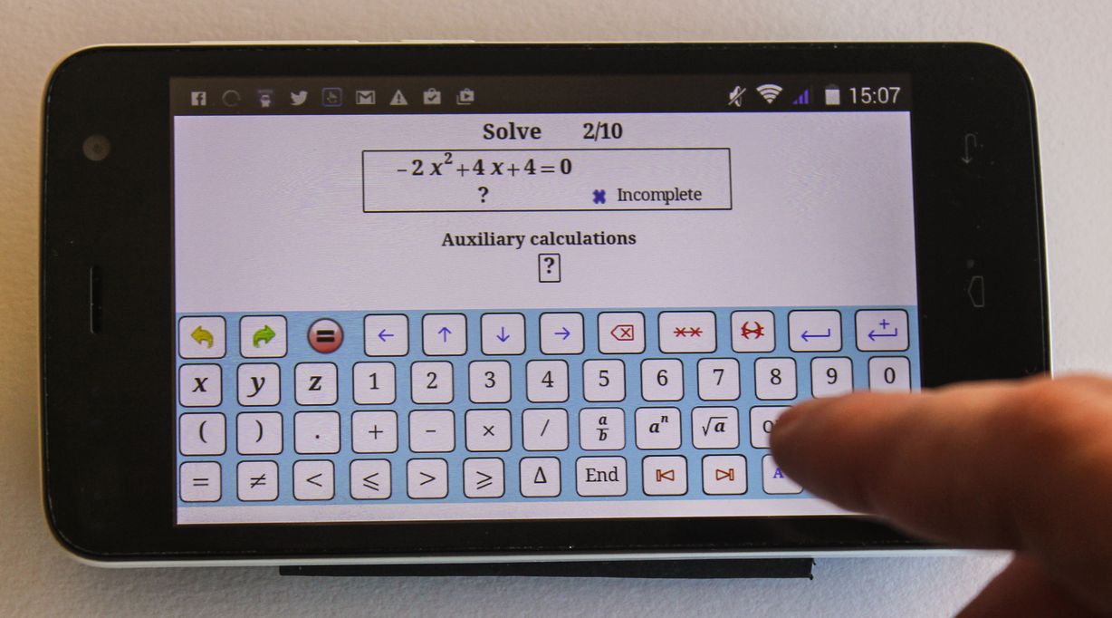 TetrisQuiz avec smartphones et tablettes