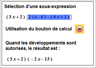 Fonctions de calcul